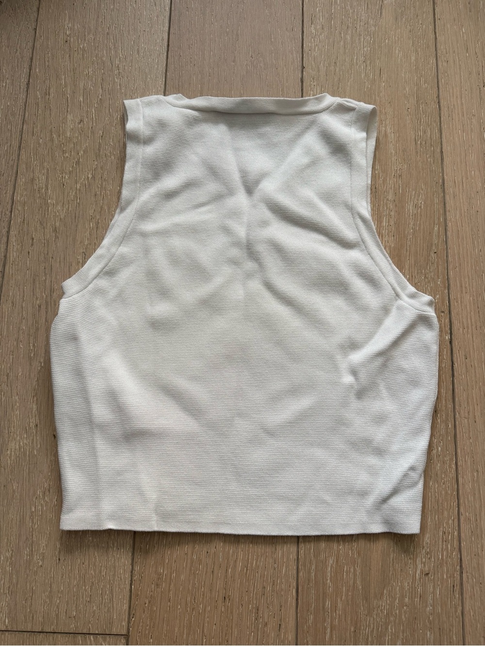 Zara Ribbed Cropped Tank Top - Picture 2 of 3